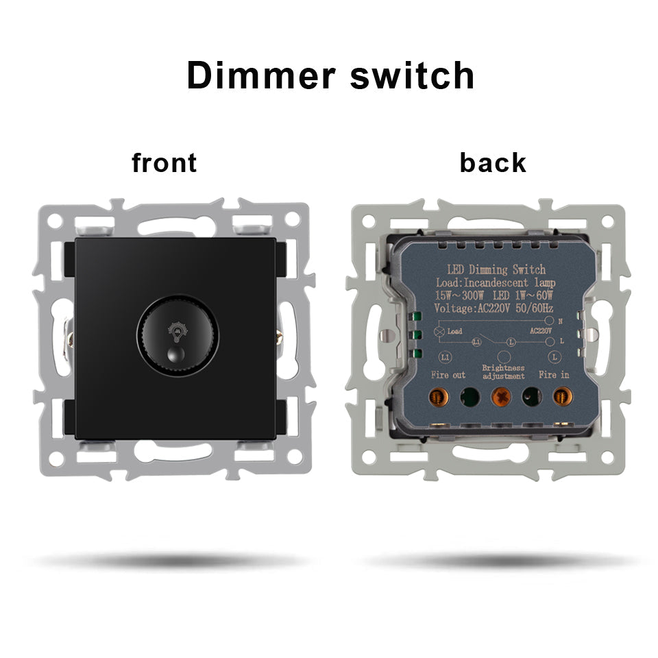 Serie Zwart Dimmers