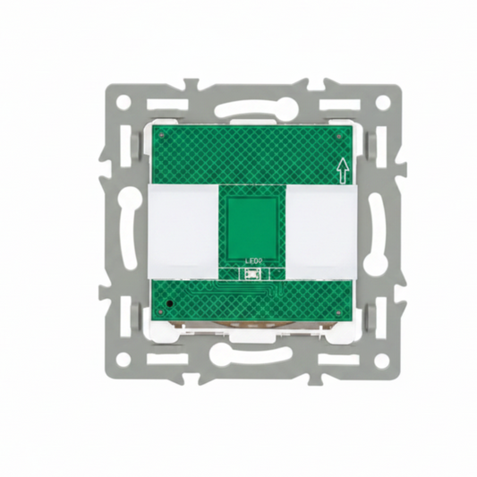 Vendalor wandcontactdoos module zwart – EU-stopcontact voor inbouwdoos