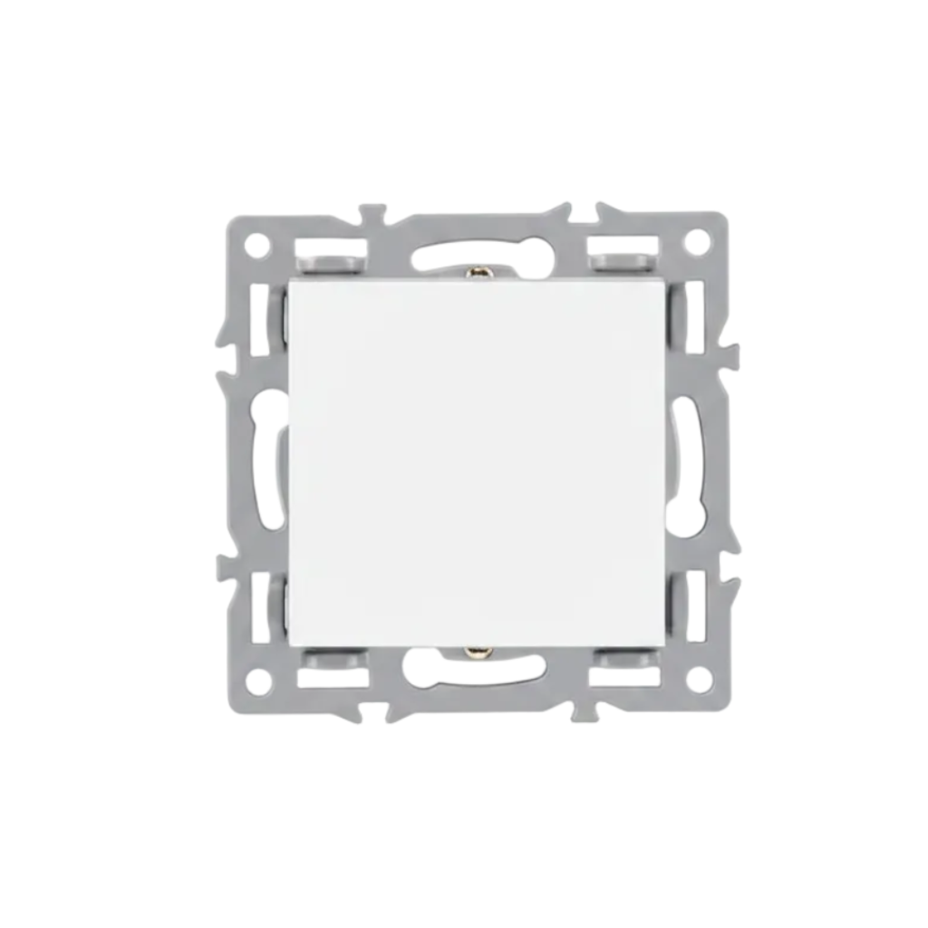 Vendalor enkelvoudige wipschakelaar module wit – losse module voor inbouwdoos