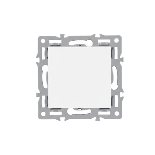 Vendalor enkelvoudige wipschakelaar module wit – losse module voor inbouwdoos