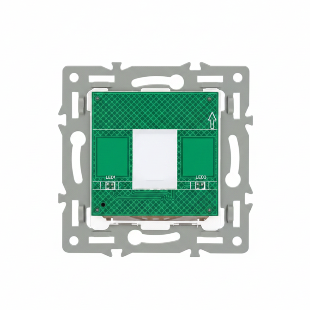 Vendalor dubbele touchschakelaar module zwart – losse aan/uit module