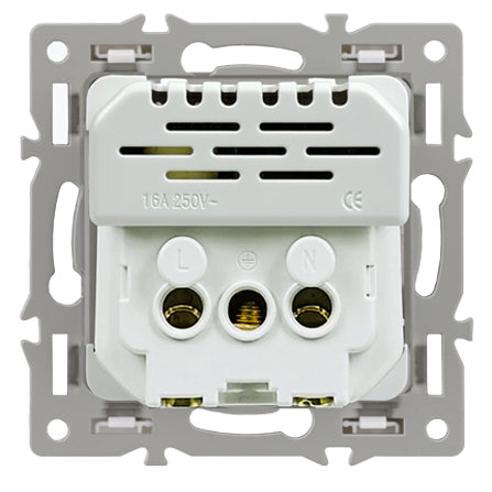 Vendalor wandcontactdoos dubbele USB-C zwart – snel laden zonder adapter