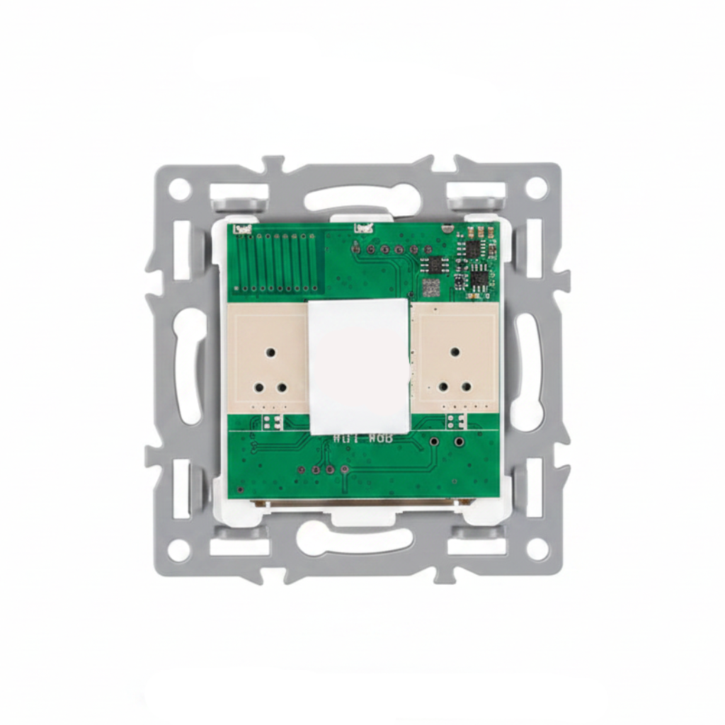 Vendalor dubbele WiFi touchschakelaar module zwart – losse smart home module